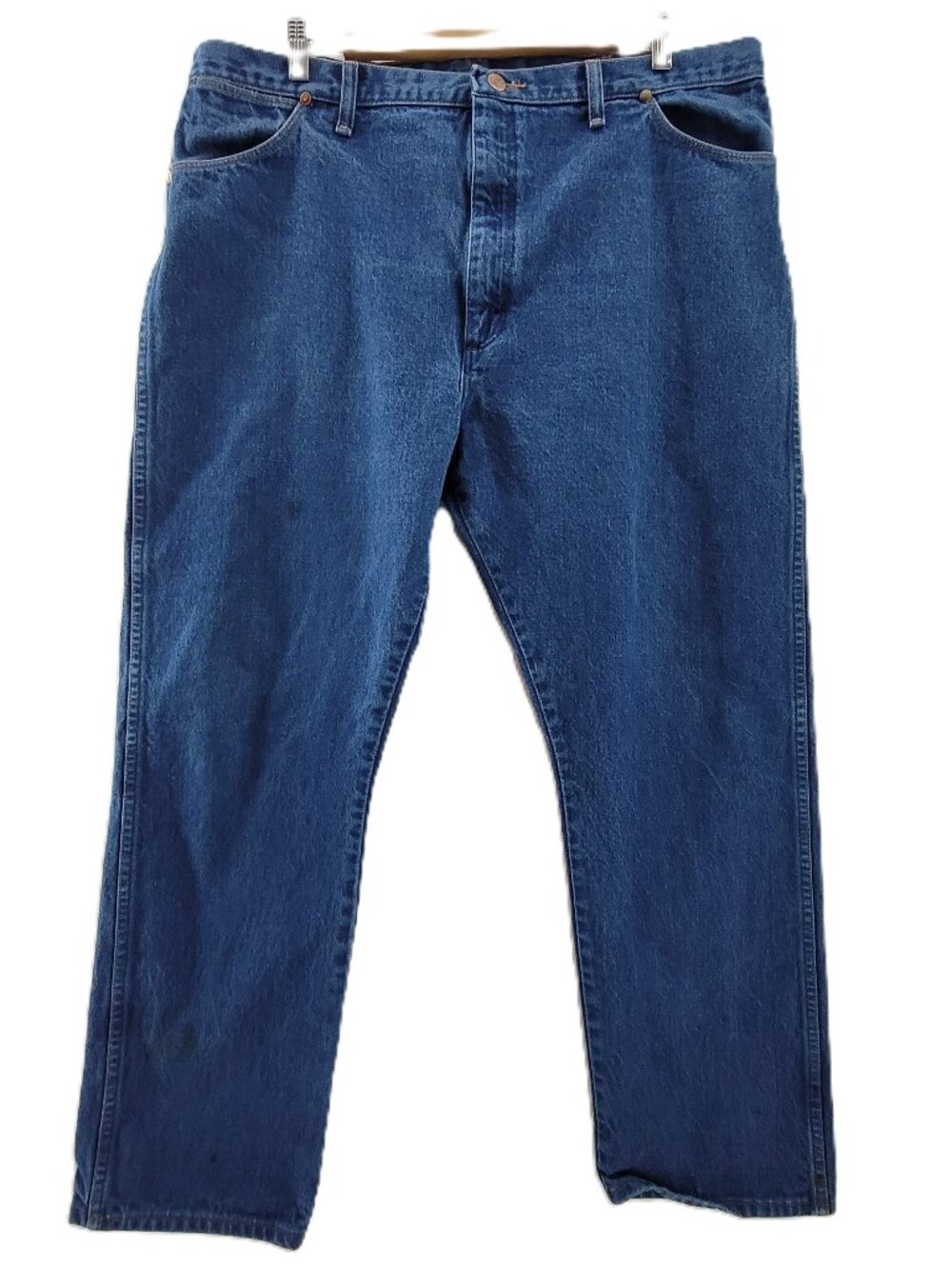 Vintage USA Wranglers 13MWZ Men's Jeans 42x30 tag 38x30 now fade spots & stains